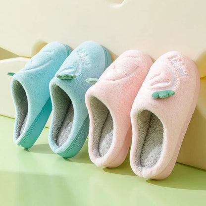 Chaussons Enfants coton chaud - antidérapants - Semelle épaisse - Mimoo