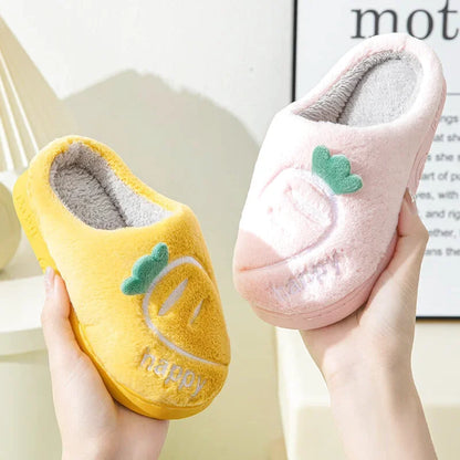 Chaussons Enfants coton chaud - antidérapants - Semelle épaisse - Mimoo