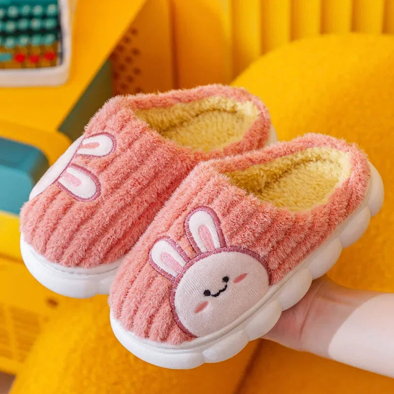 Chaussons enfants doux et coton - légers usage intérieur - Toutes saisons - Calino