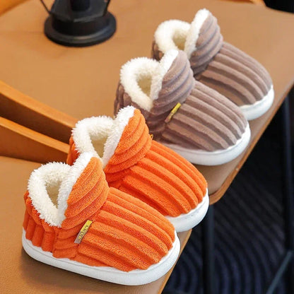 Chaussons - Enfants Hiver - Intérieur en coton doux - Mélia