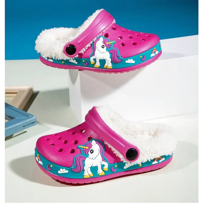 Chaussons Enfants Hiver - Semelle antidérapante - Intérieur rembourré - Snuggy