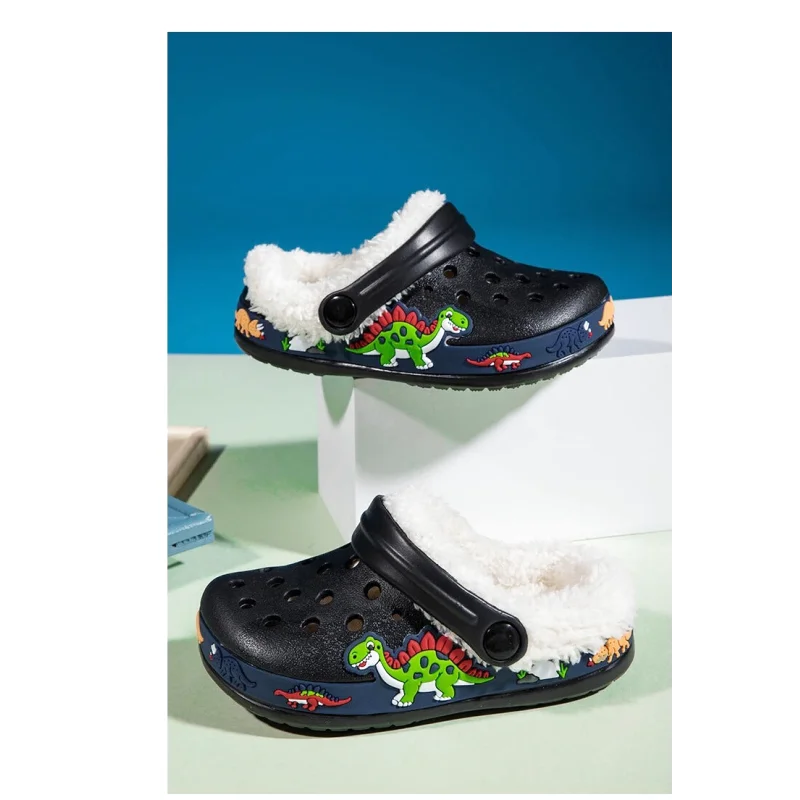 Chaussons Enfants Hiver - Semelle antidérapante - Intérieur rembourré - Snuggy