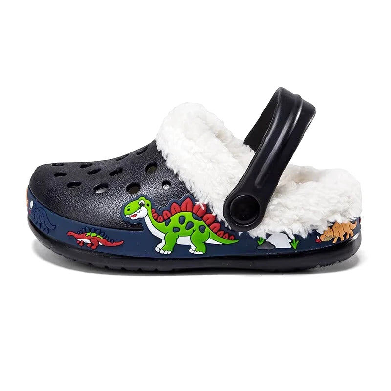 Chaussons Enfants Hiver - Semelle antidérapante - Intérieur rembourré - Snuggy