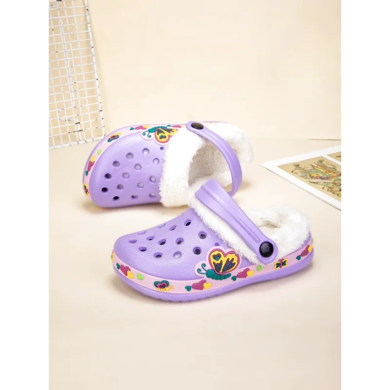 Chaussons Enfants Hiver - Semelle antidérapante - Intérieur rembourré - Snuggy