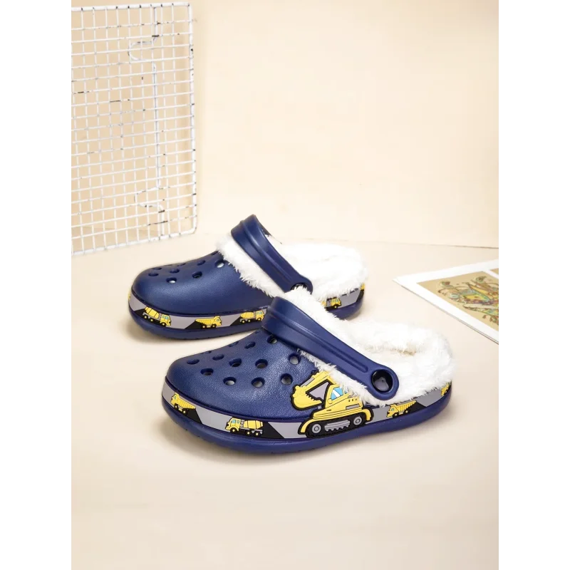 Chaussons Enfants Hiver - Semelle antidérapante - Intérieur rembourré - Snuggy