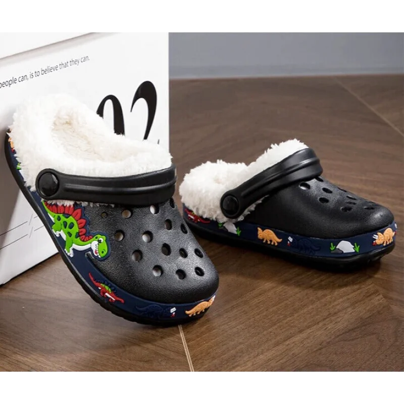 Chaussons Enfants Hiver - Semelle antidérapante - Intérieur rembourré - Snuggy