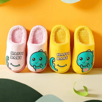 Chaussons Enfants unisexe - Doublure en peluche - semelle antidérapante - Ludino