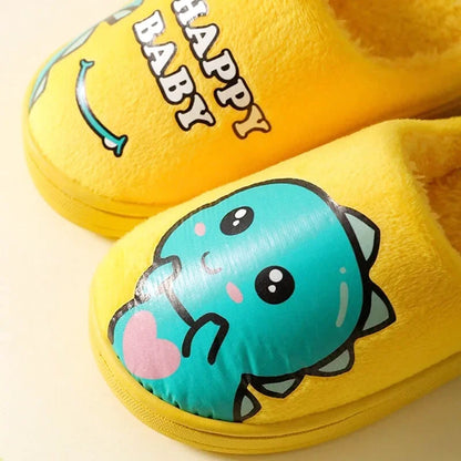 Chaussons Enfants unisexe - Doublure en peluche - semelle antidérapante - Ludino
