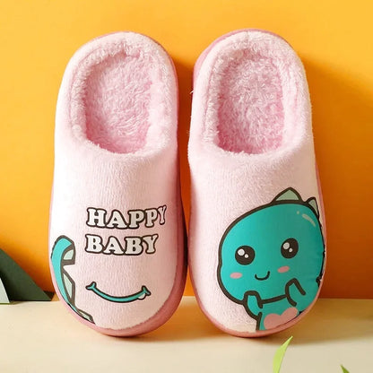 Chaussons Enfants unisexe - Doublure en peluche - semelle antidérapante - Ludino