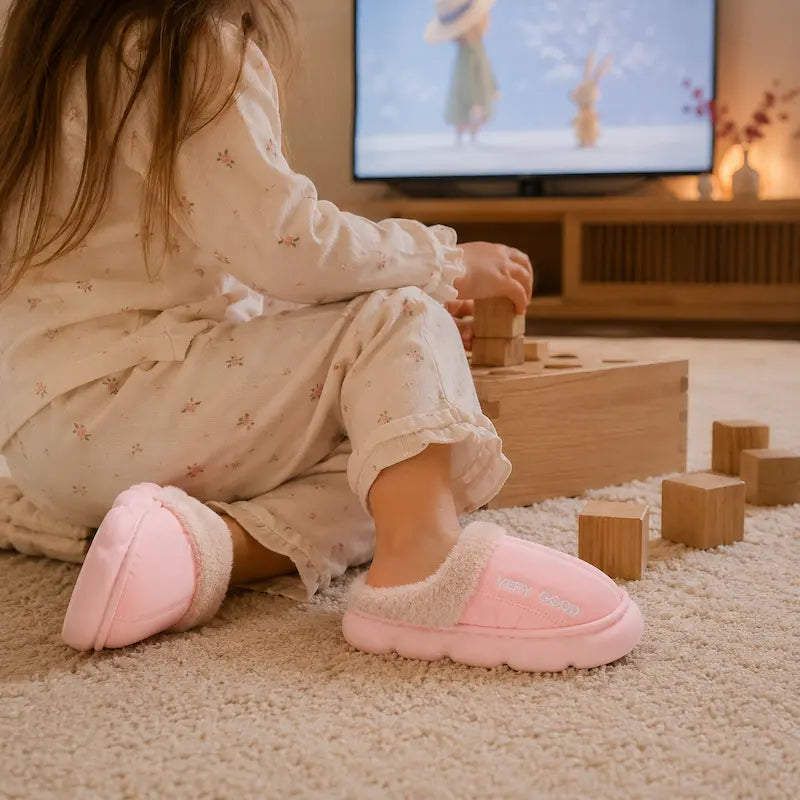 chaussons-enfants-unisexes-chaud-en-peluche-interieur-et-semelle-epaisse-plumo