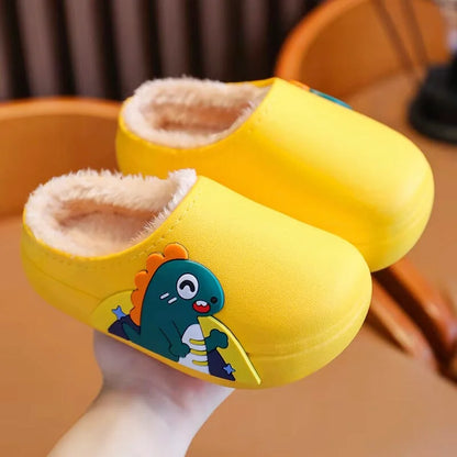 Chaussons enfants unisexes - Doublés coton - Semelle souple et confortable - Popix