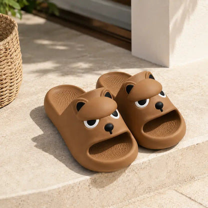 chaussons-femme-design-ours-eva-semelle-epaisse