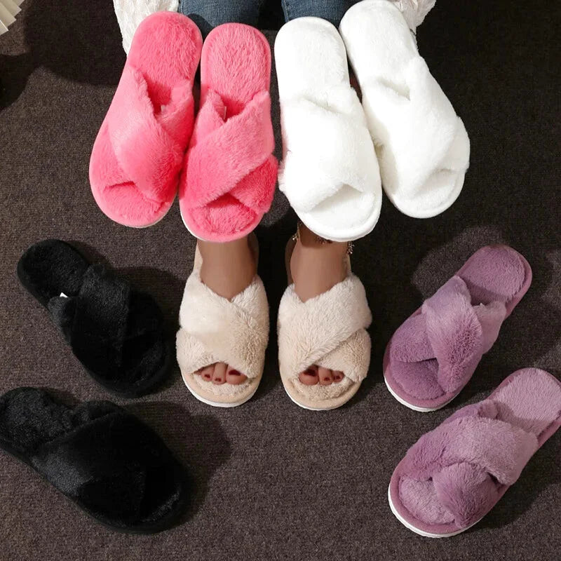 Chaussons Femmes en matière douce - confort et élégance - Elina