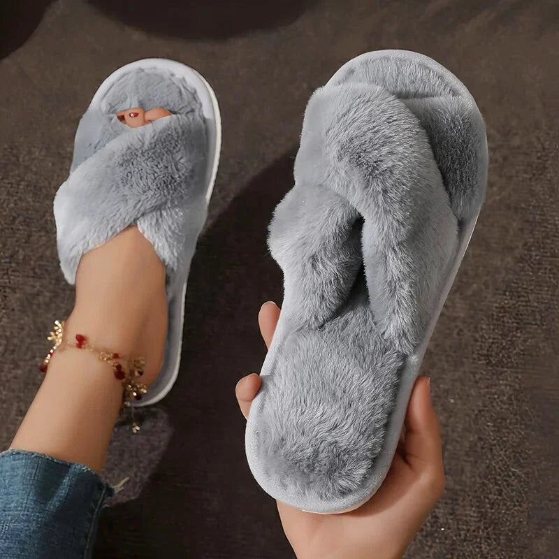 Chaussons Femmes en matière douce - confort et élégance - Elina