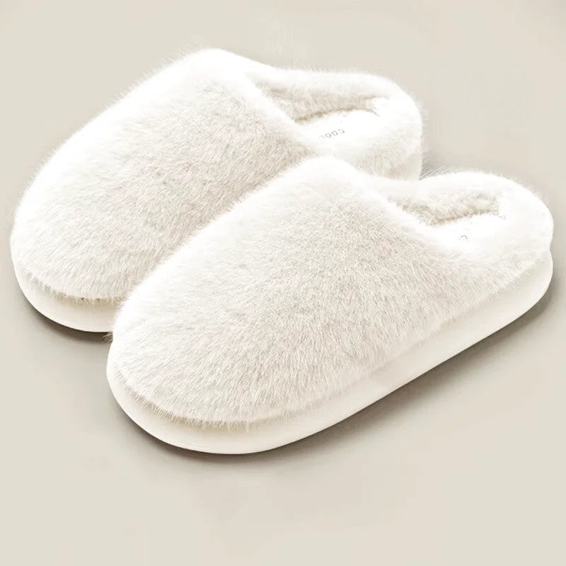 Chaussons Femmes Hiver - confortable et chaud-  Semelle antidérapante - Calyne