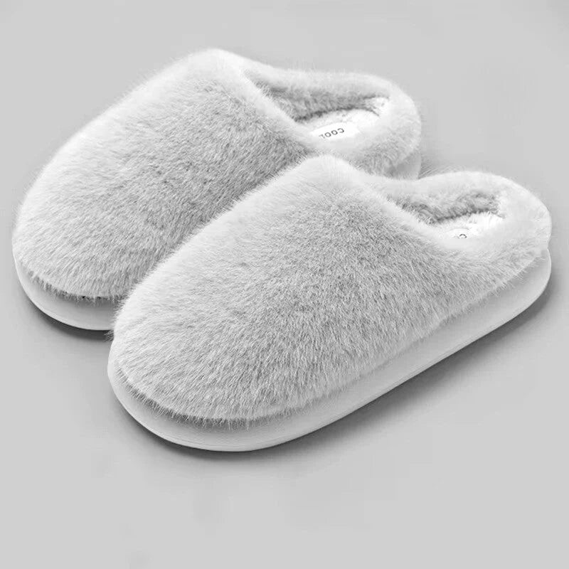 Chaussons Femmes Hiver - confortable et chaud-  Semelle antidérapante - Calyne