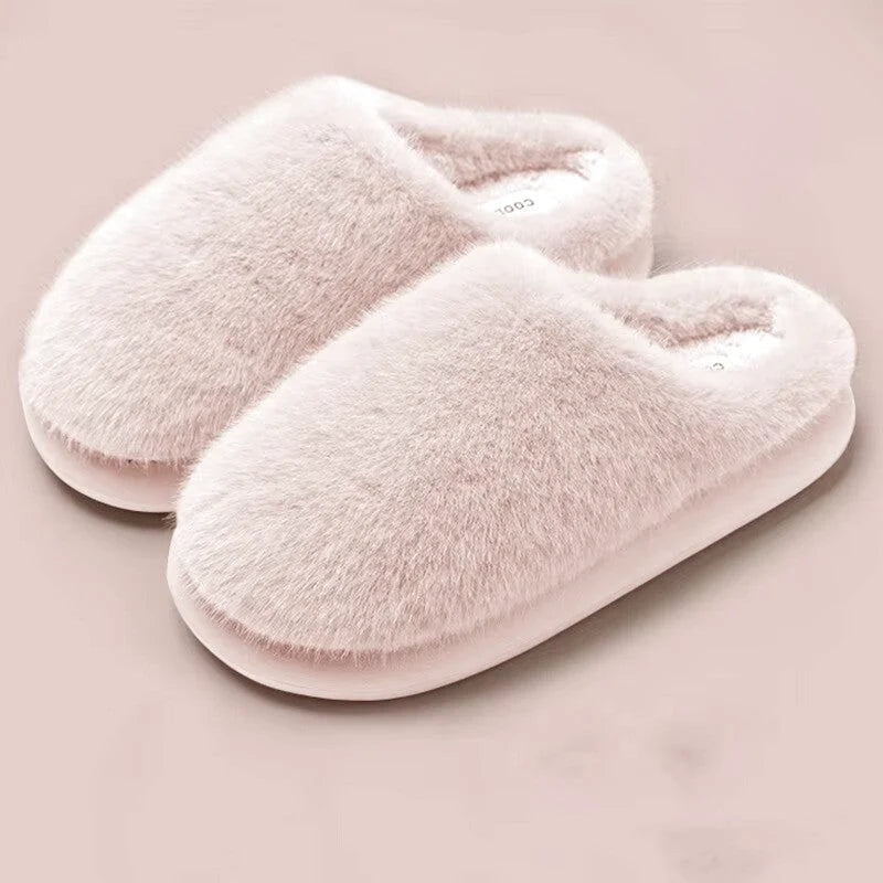 Chaussons Femmes Hiver - confortable et chaud-  Semelle antidérapante - Calyne