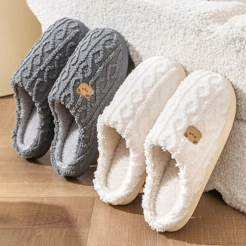 Chaussons Femmes Hiver - Moelleux doux et confortable - Bearly