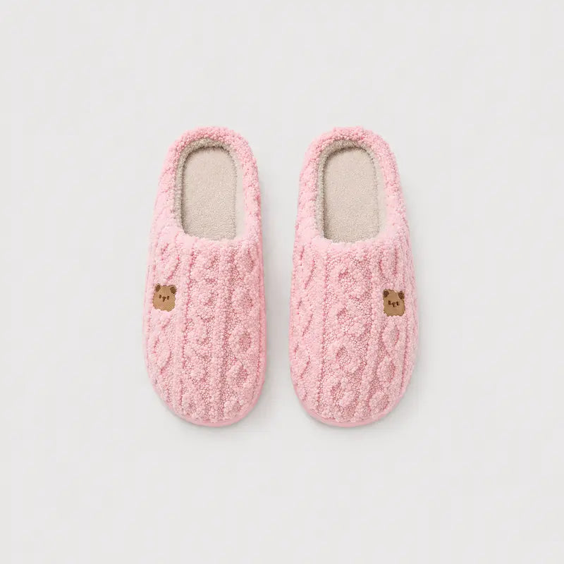 chaussons-femmes-hiver-moelleux-doux-et-confortable-bearly