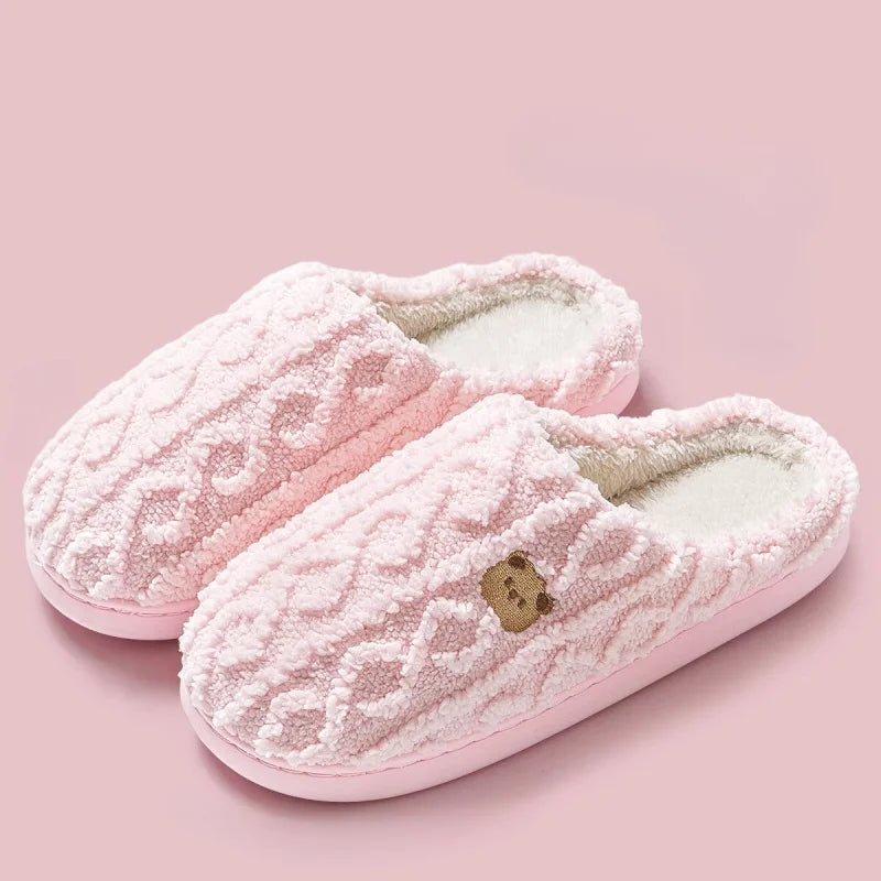 Chaussons Femmes Hiver - Moelleux doux et confortable - Bearly