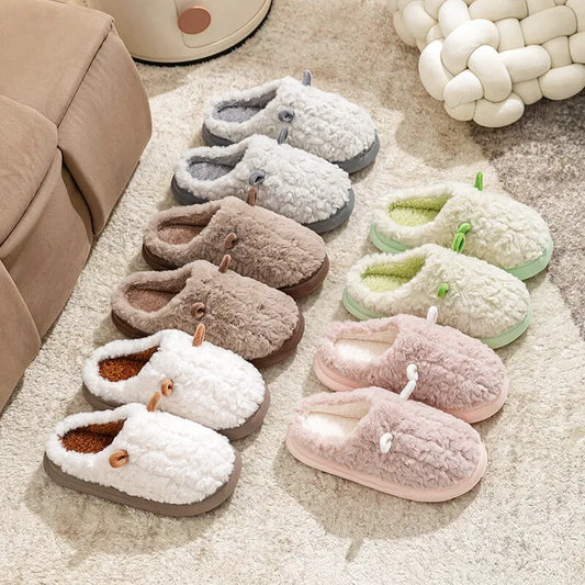 Chaussons Hiver Femmes - Intérieur/extérieur - Doublure en peluche - Luna