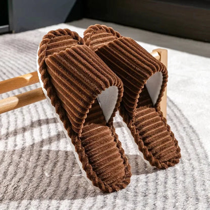 Chaussons Homme intérieur - Légers et antidérapants - Toutes saisons - Cordonis