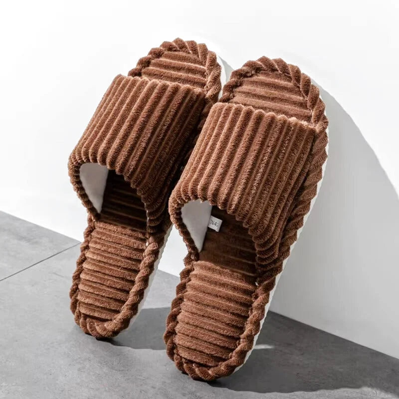 Chaussons Homme intérieur - Légers et antidérapants - Toutes saisons - Cordonis