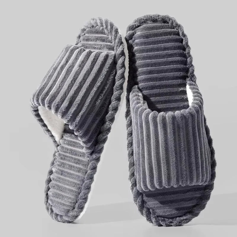 Chaussons Homme intérieur - Légers et antidérapants - Toutes saisons - Cordonis