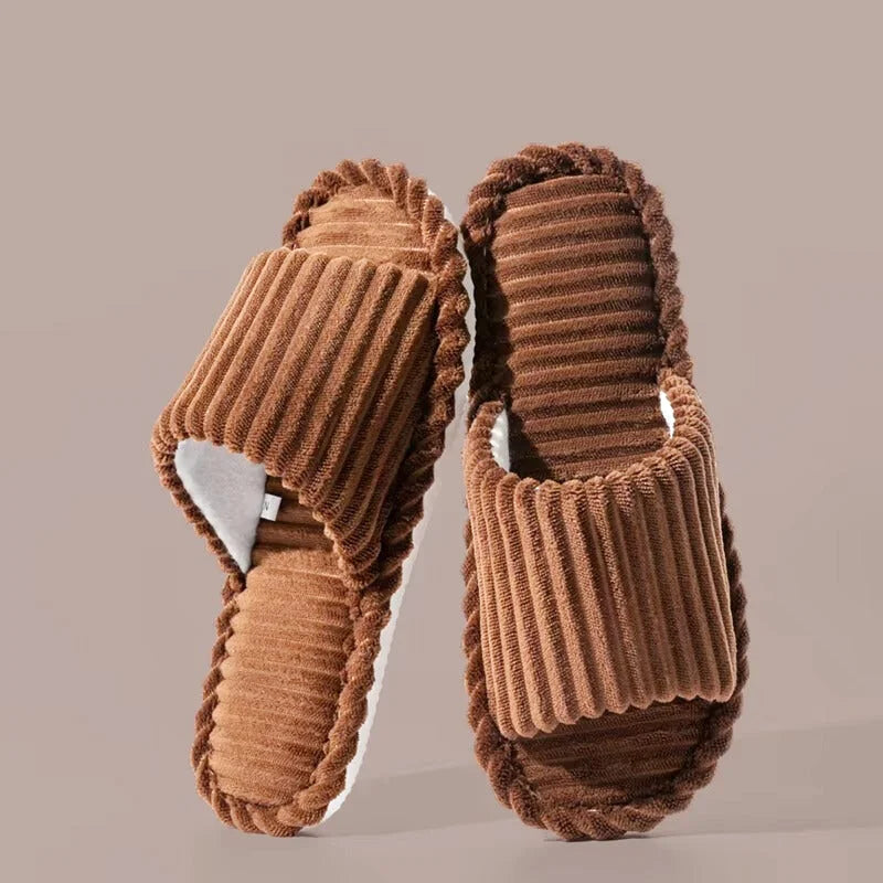 Chaussons Homme intérieur - Légers et antidérapants - Toutes saisons - Cordonis