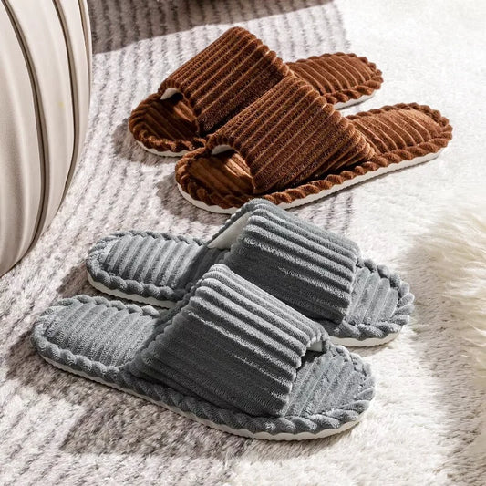 Chaussons Homme intérieur - Légers et antidérapants - Toutes saisons - Cordonis