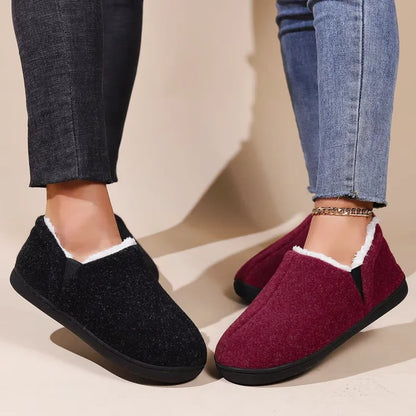 Chaussons Hommes - Chaud et Moelleux et décontracté - Semelle antidérapante - Boréal