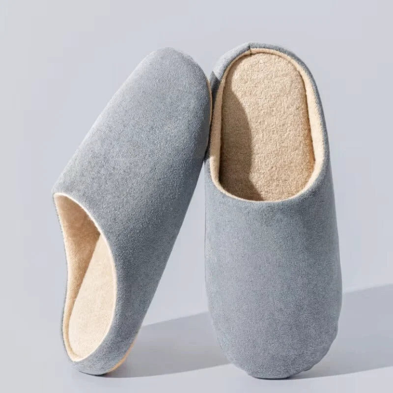 Chaussons Hommes - Intérieur effet velours et souples - Silencio