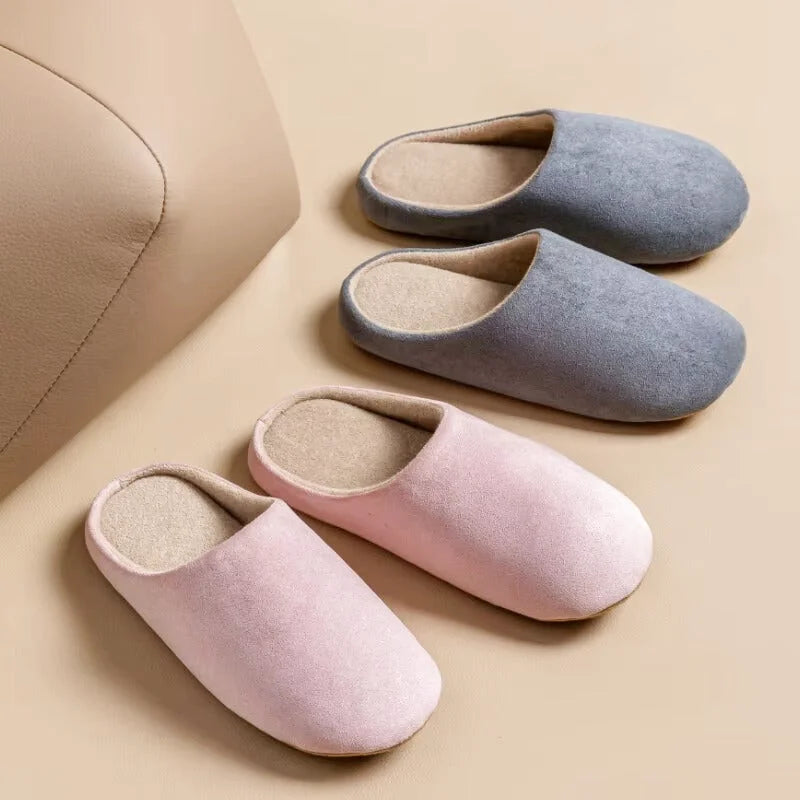 Chaussons Hommes - Intérieur effet velours et souples - Silencio