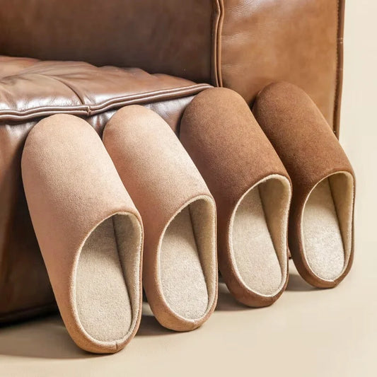 Chaussons Hommes - Intérieur effet velours et souples - Silencio