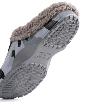 Chaussons sabots fourrés - Hommes et Femmes - chauds et imperméables - intérieur et extérieur - Nordik