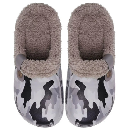 Chaussons sabots fourrés - Hommes et Femmes - chauds et imperméables - intérieur et extérieur - Nordik