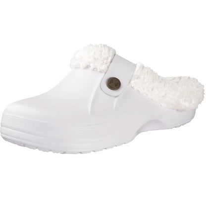 Chaussons sabots fourrés - Hommes et Femmes - chauds et imperméables - intérieur et extérieur - Nordik