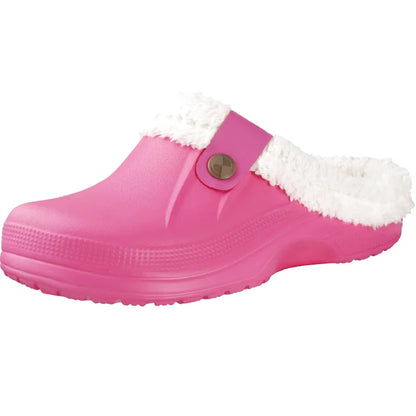 Chaussons sabots fourrés - Hommes et Femmes - chauds et imperméables - intérieur et extérieur - Nordik