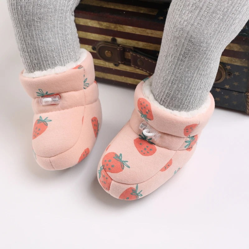 Chaussons Bébé Filles et Garçons - Hiver - Premier pas - Douceur intérieur - Bélino