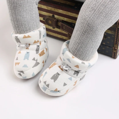 Chaussons Bébé Filles et Garçons - Hiver - Premier pas - Douceur intérieur - Bélino