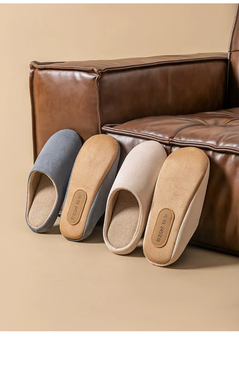 Chaussons Hommes - Intérieur effet velours et souples - Silencio