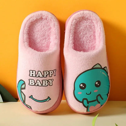 Chaussons Enfants unisexe - Doublure en peluche - semelle antidérapante - Ludino