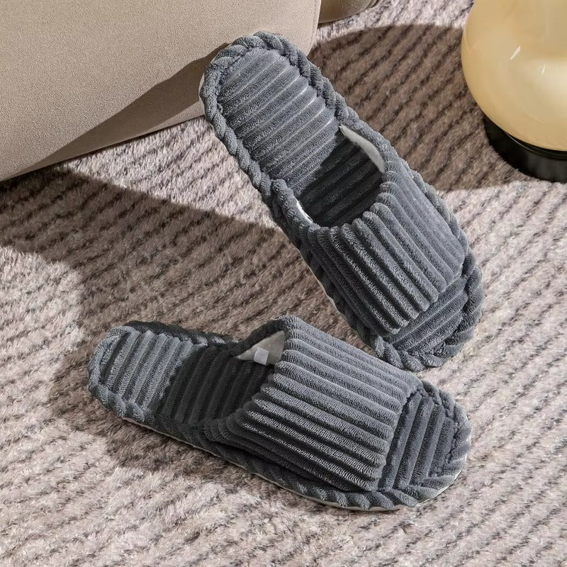 Chaussons Homme intérieur - Légers et antidérapants - Toutes saisons - Cordonis