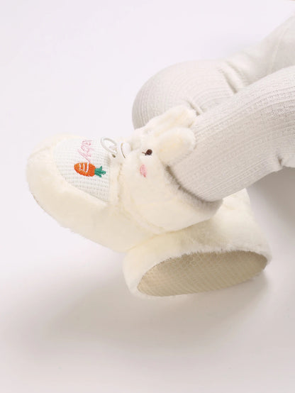 Chaussons bébé unisexe - Hiver en tissu doux - Montantes et confortables - Novy