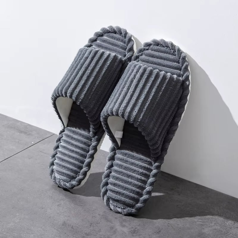 Chaussons Homme intérieur - Légers et antidérapants - Toutes saisons - Cordonis