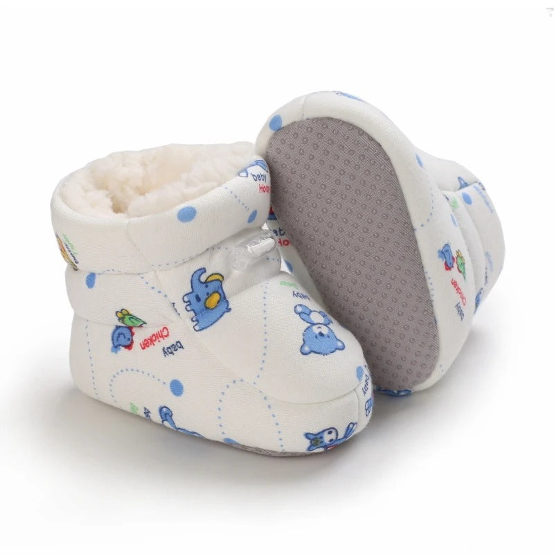 Chaussons Bébé Filles et Garçons - Hiver - Premier pas - Douceur intérieur - Bélino