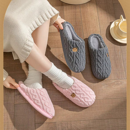 Chaussons Femmes Hiver - Moelleux doux et confortable - Bearly