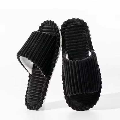 Chaussons Homme intérieur - Légers et antidérapants - Toutes saisons - Cordonis