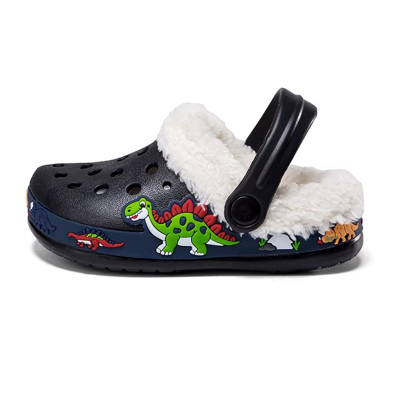 Chaussons Enfants Hiver - Semelle antidérapante - Intérieur rembourré - Snuggy