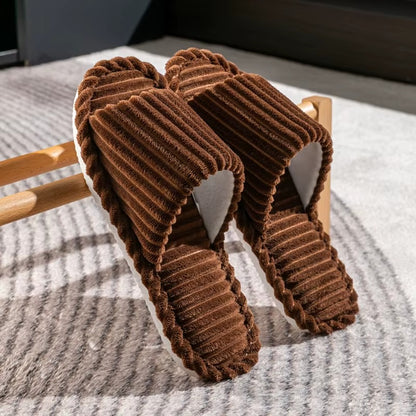 Chaussons Homme intérieur - Légers et antidérapants - Toutes saisons - Cordonis